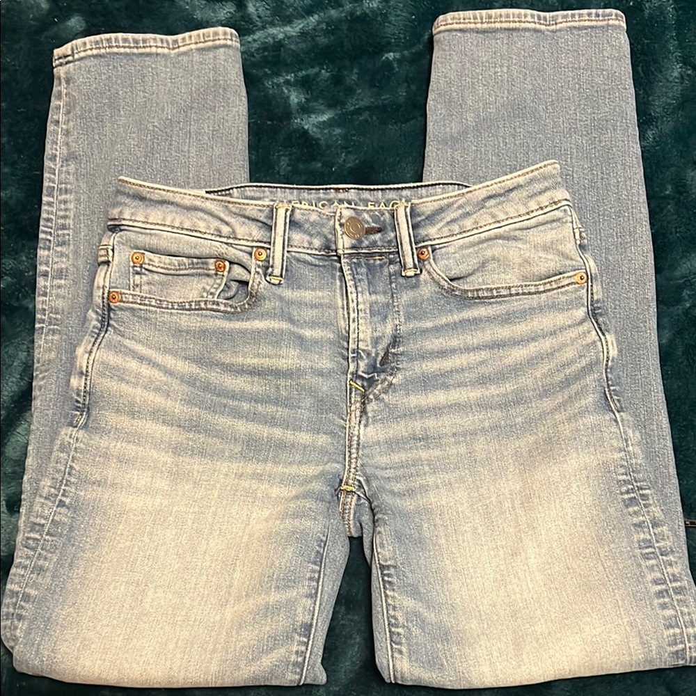 American Eagle Outfitters Original Straight Leg Jeans size 28 X 30 - Picture 14 of 14
